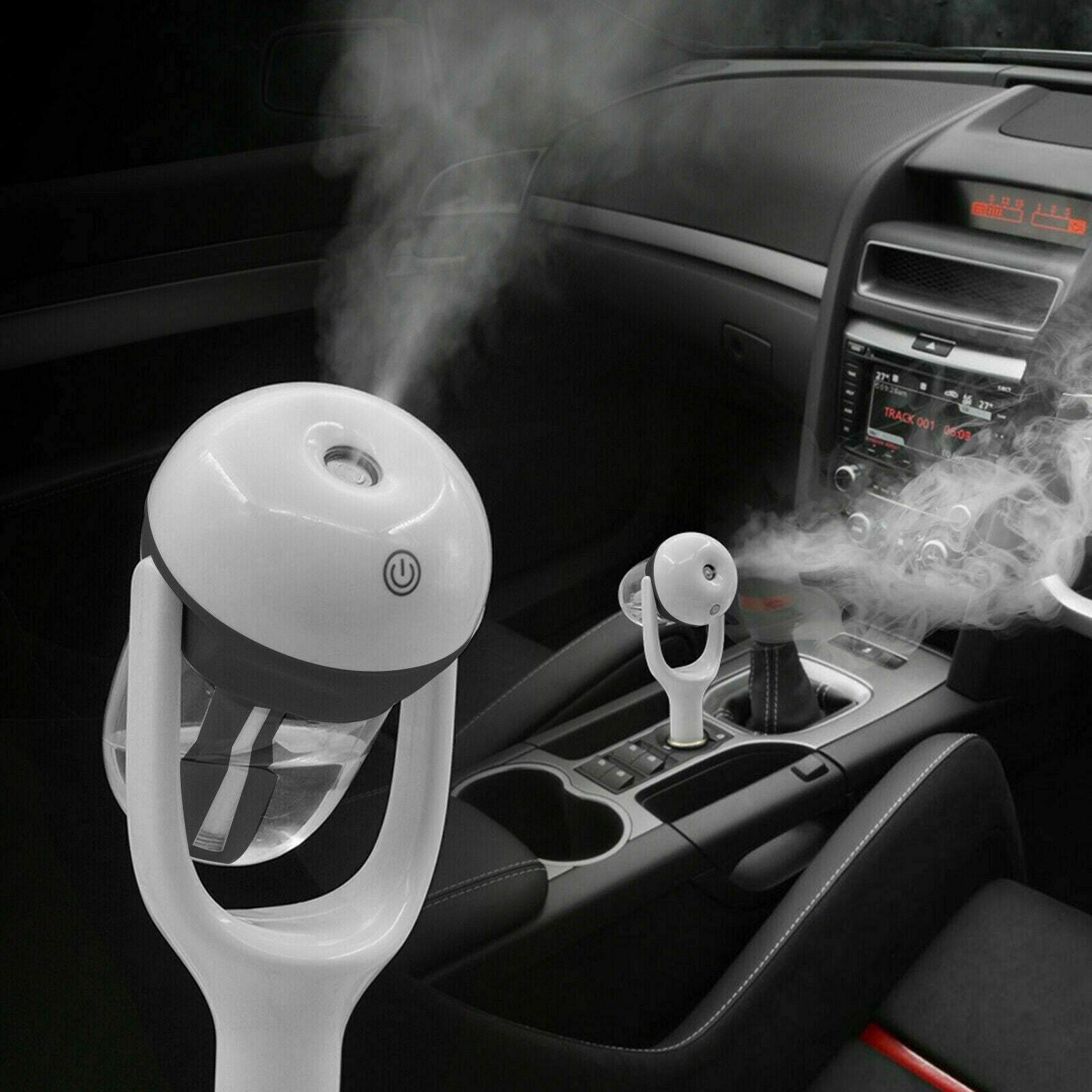 Mini Car Air Humidifier Diffuser Essential Oil Ultrasonic Aroma Mist P –  PCH Exotics