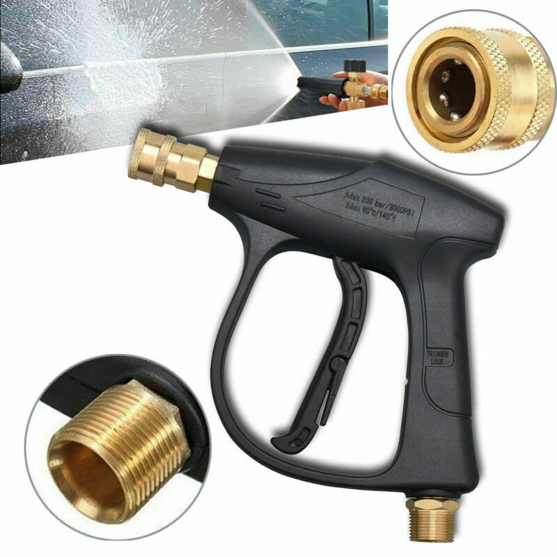 High Pressure Washer Gun For Car Yard Foam Water Spray Power Short Wand High Pressure Washer Gun , Cleaner Gun Car Wash Water Gun for Car Cleaning