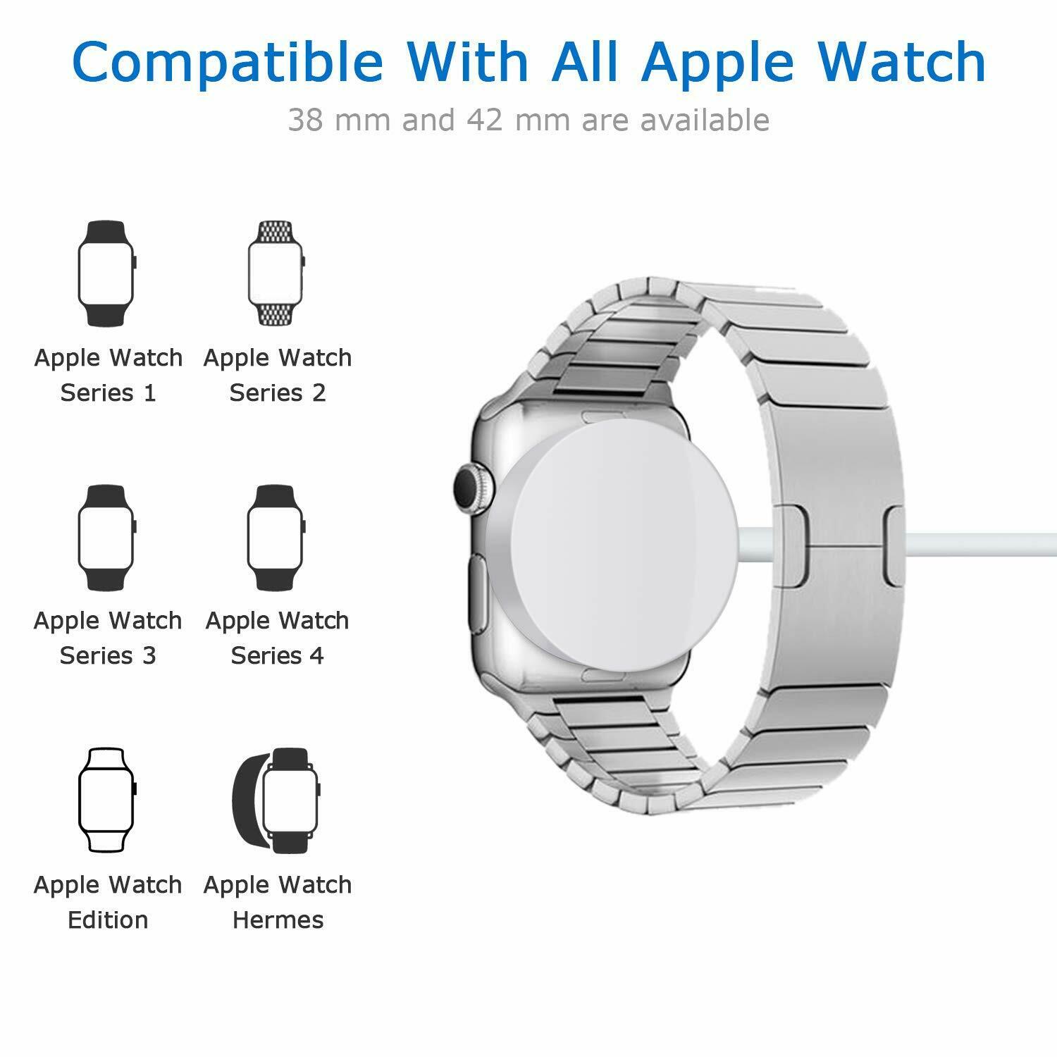 Magnetic USB Charging Cable Charger For Apple Watch iWatch Series 1/2/3/4/5/6/SE