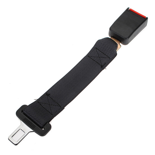 1 PC Black Car Seat Belt Extension Extender Safety Buckle Receiver