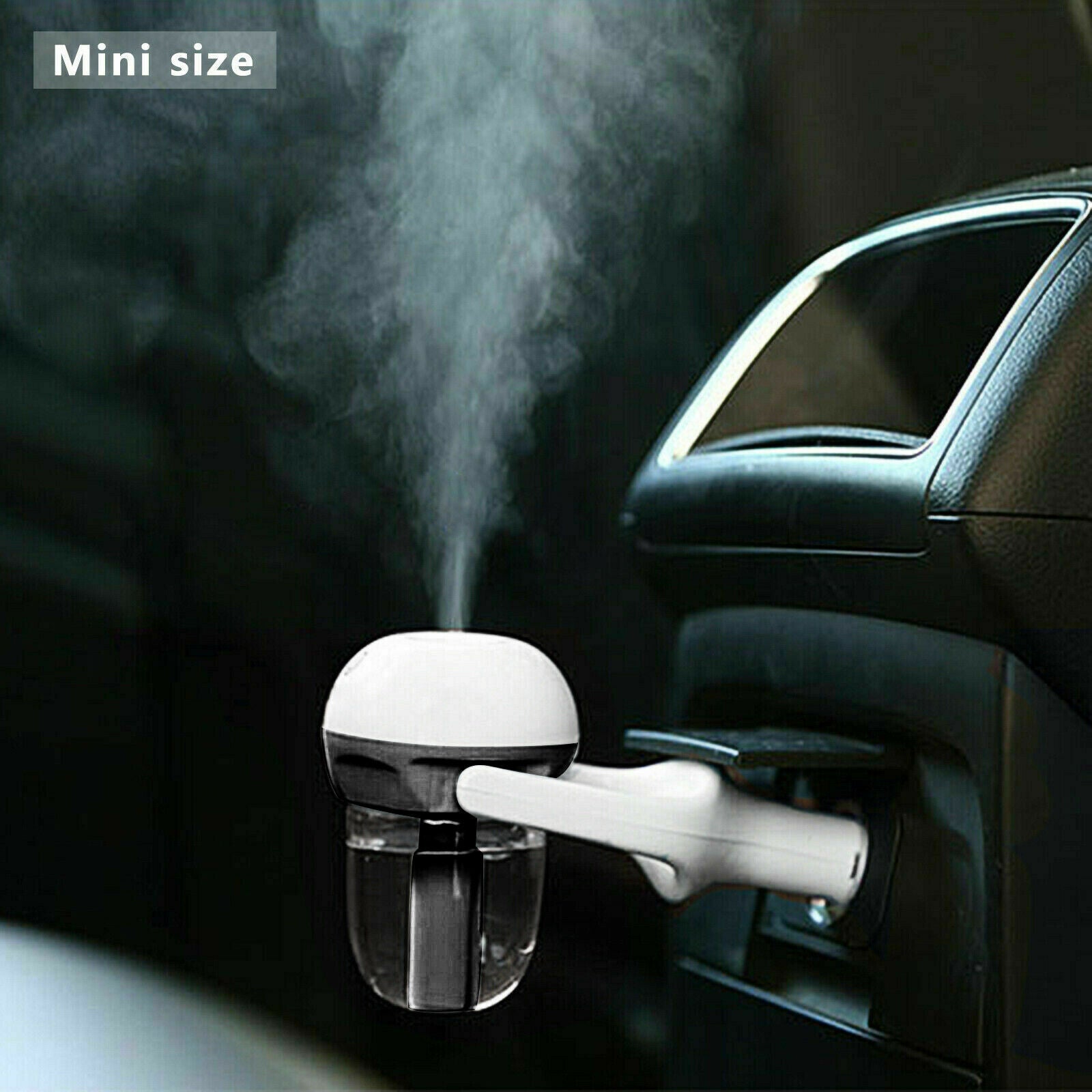 Mini Car Air Humidifier Diffuser Essential Oil Ultrasonic Aroma Mist Purifier Car Aromatherapy Air Humidifier car Purifier air freshener Sprayer Water Essential Oil Fragrance Diffuser