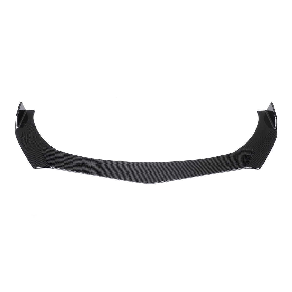 Carbon Fiber Look Front Lip Chin Bumper Protector Body Kits Spoiler For Car Universal