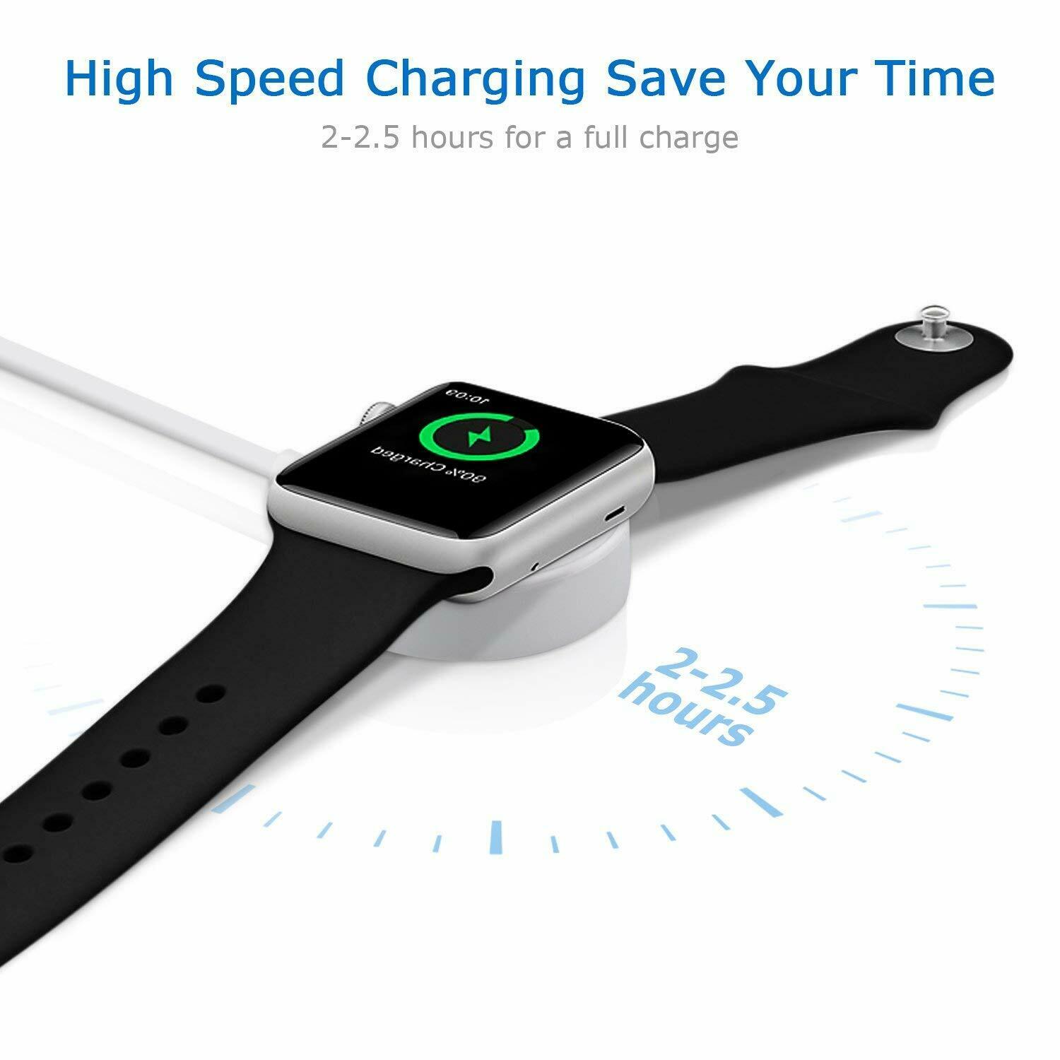 Magnetic USB Charging Cable Charger For Apple Watch iWatch Series 1/2/3/4/5/6/SE