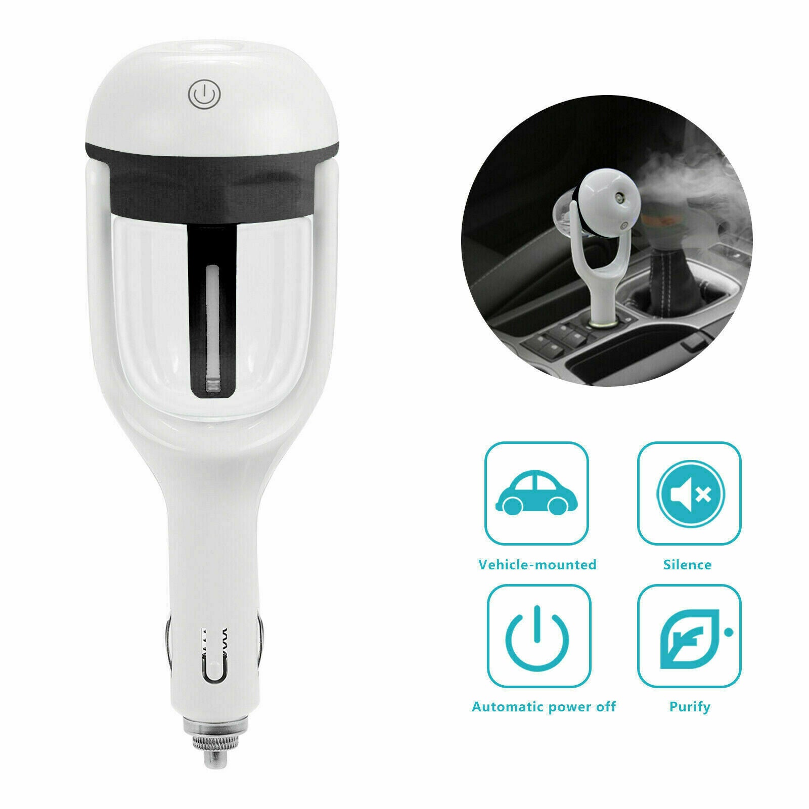 Smart Car Humidifier Essential Oil Diffuse Air Freshener Mini