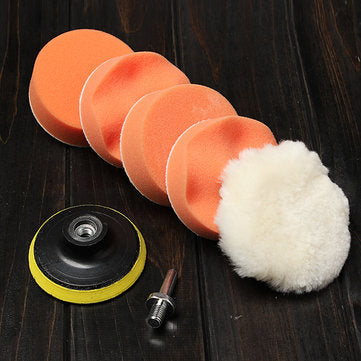 6PCS Polishing Buffing Pad Kit For Car Polishing Buffer