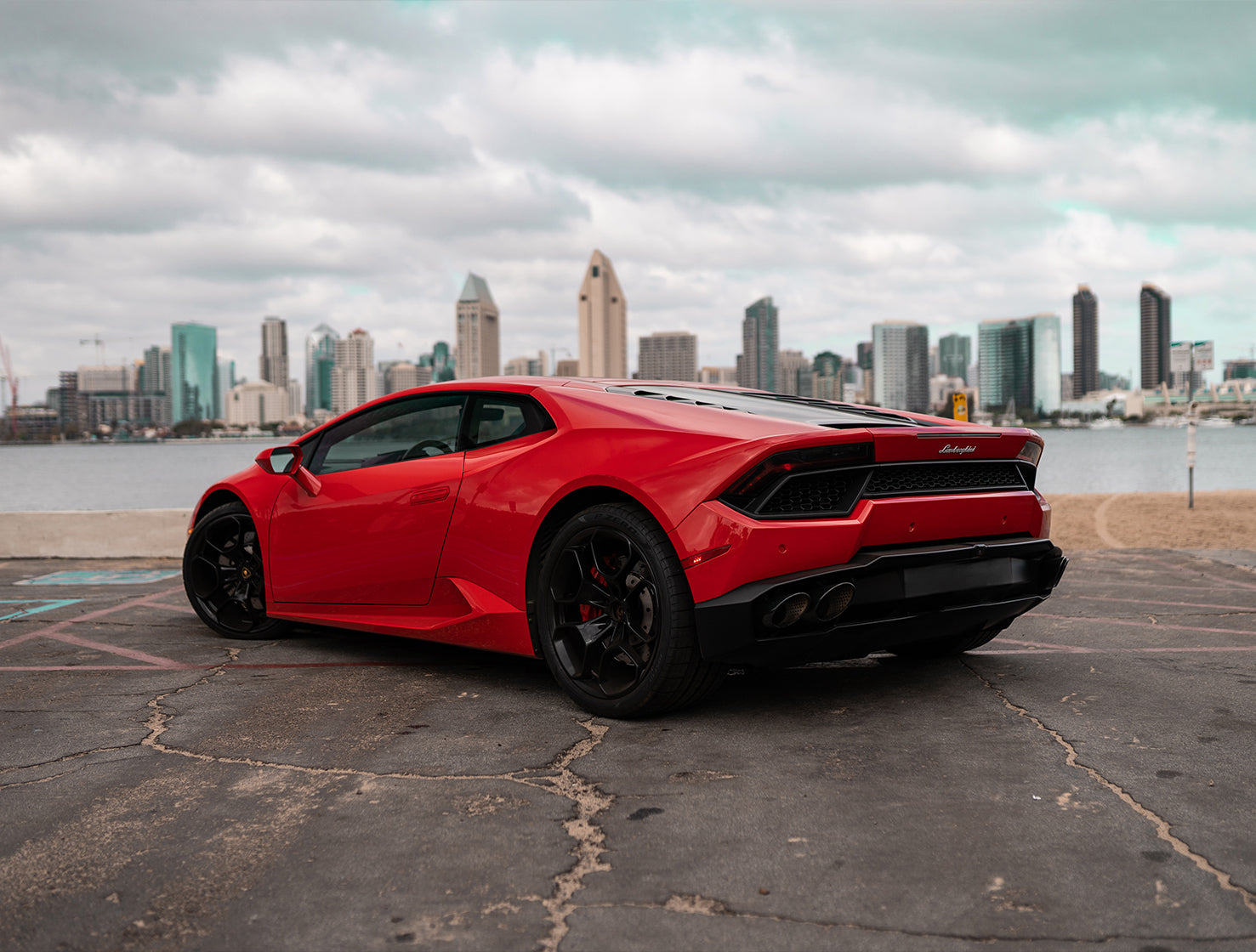 Lamborghini Huracan Spyder (Red)